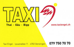 Taxi Engel im Thal Gäu Bipp
