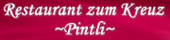 Logo Restaurant Kreuz Pintli