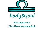 Logo Body&Soul Massagepraxis Casanova Christine (-Bolli)
