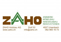 Logo ZAHO Holzbau AG